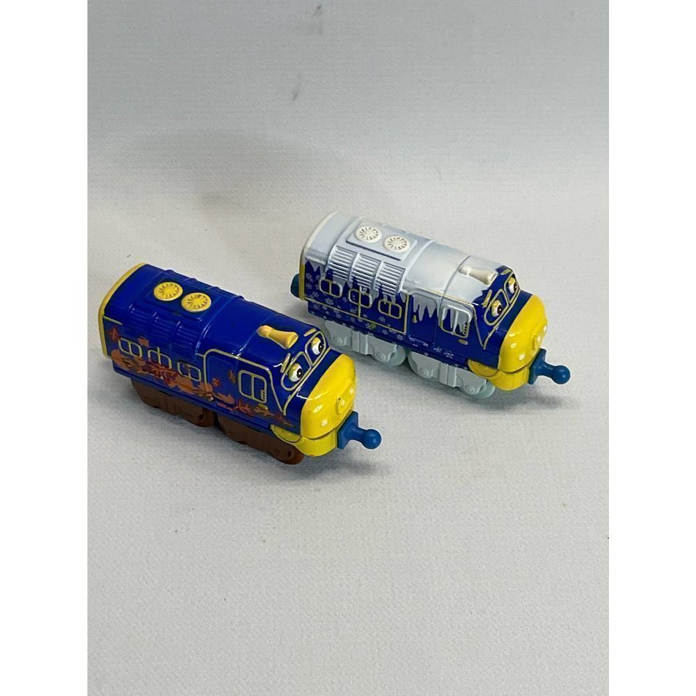 Chuggington Learning Curve Brewster Frozen and Leaves Die Cast Engine